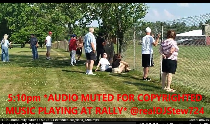 red hat guy 5 10 pm woman fence