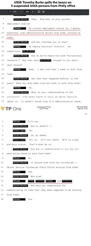 USSS Agent in charge location spills the beanz