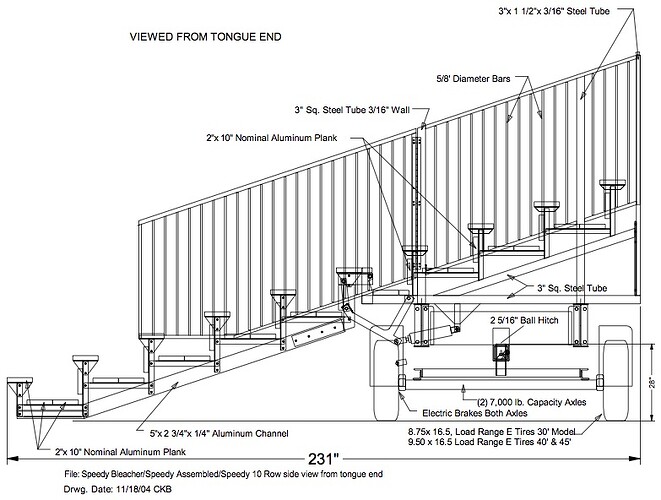 profile-view-speedy-10-row-towable-hydraulic-bleachers