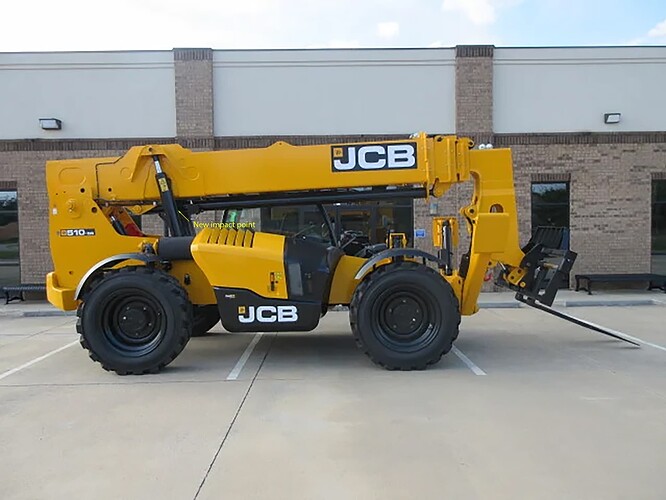 telehandler new impact point