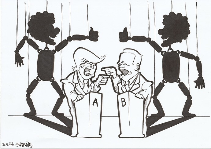 A or B