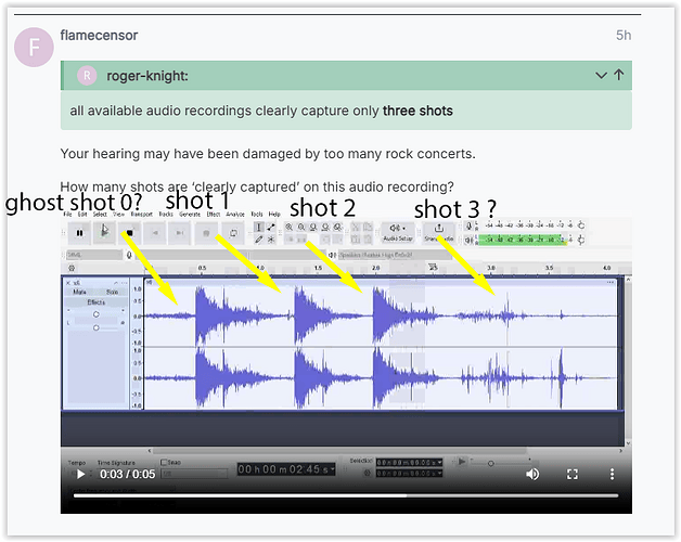 flamecensor ghost shot analysis