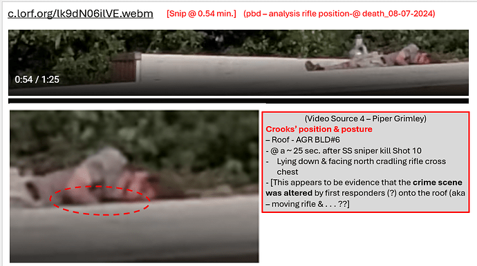 2024-08-07_pbd_comment_Crooks rifle position - dead_ Source 4 video