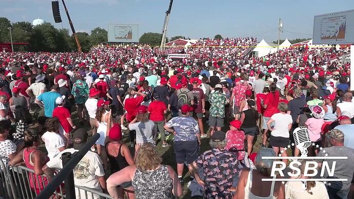 trump is lower than the bleachers corners