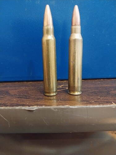 Sharps 25-45 left Rem 223 right