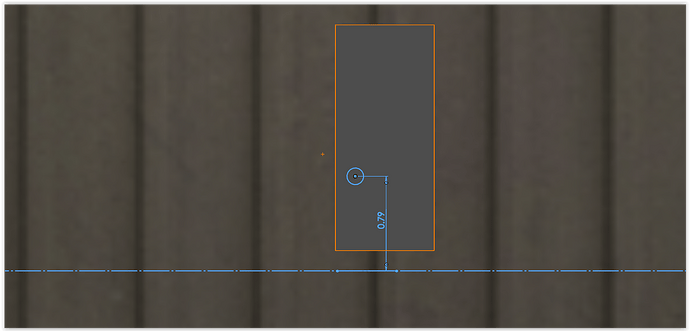 height of bipod from roof line