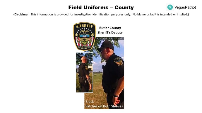 Field Uniforms – County