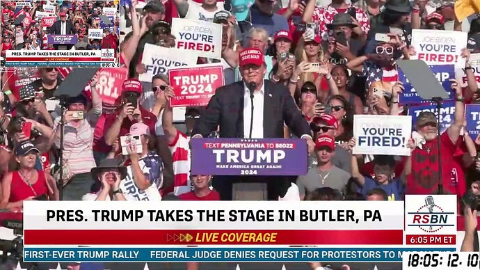 180512 Trump start speaking