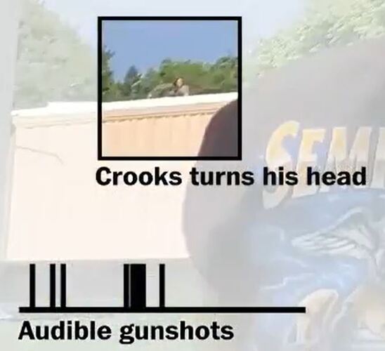 Crooks still alive after shot #9