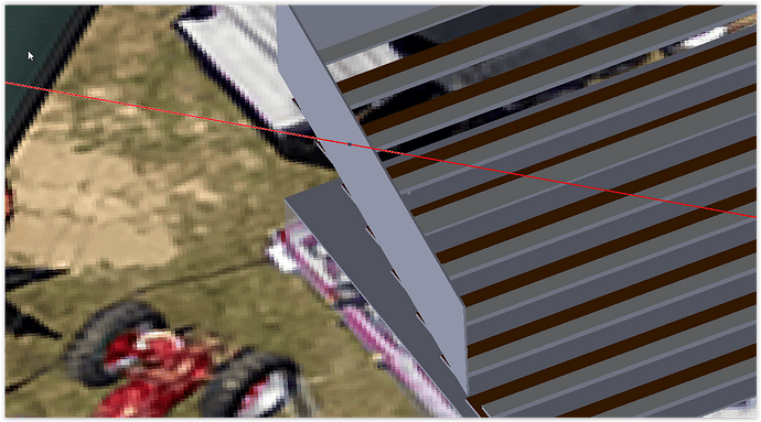 collision with bleechers