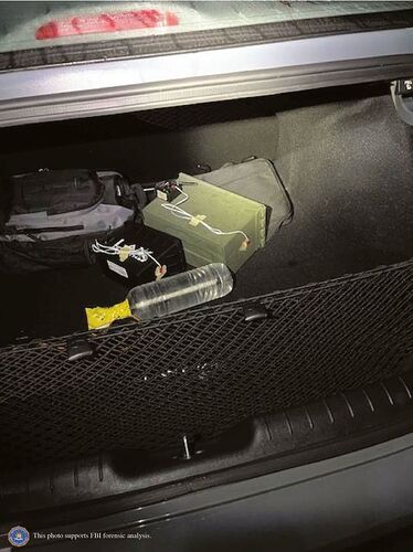 car trunk-with-two-ieds