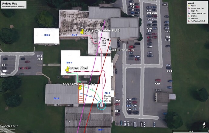 Crooks Path and Access Analysis