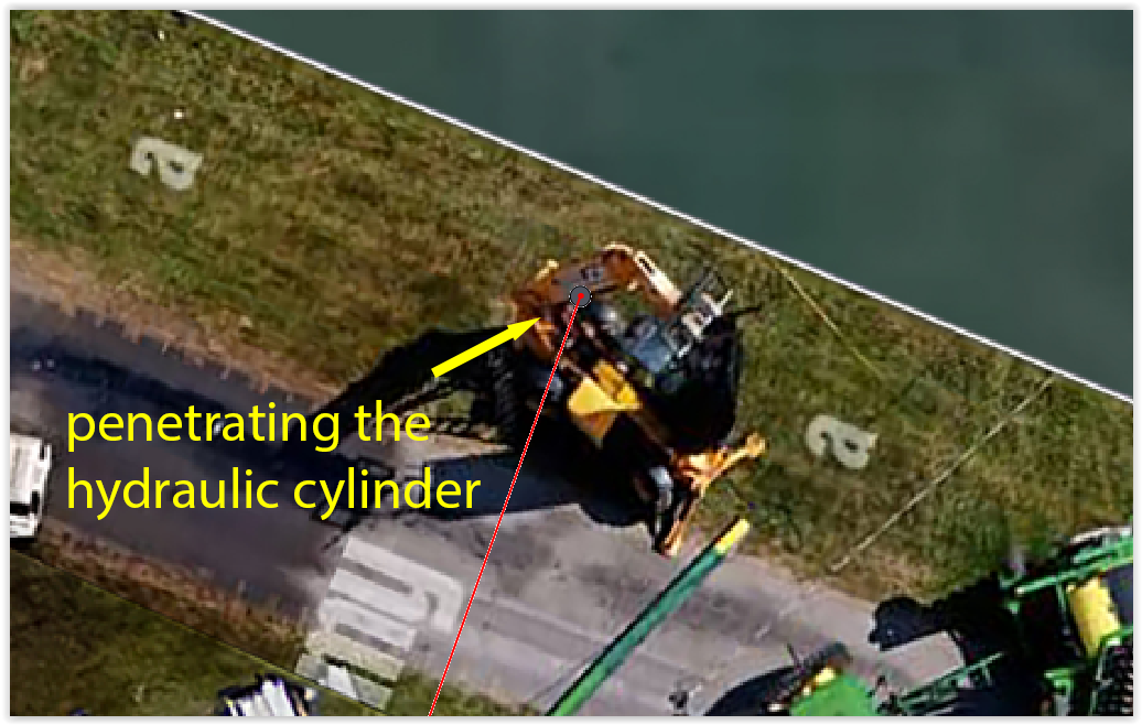 shot 3 - hydraulic cyl