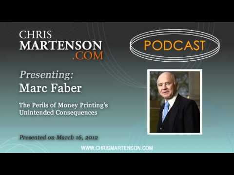 Marc Faber: The Perils of Money Printing's Unintended Consequences (audio fixed)
